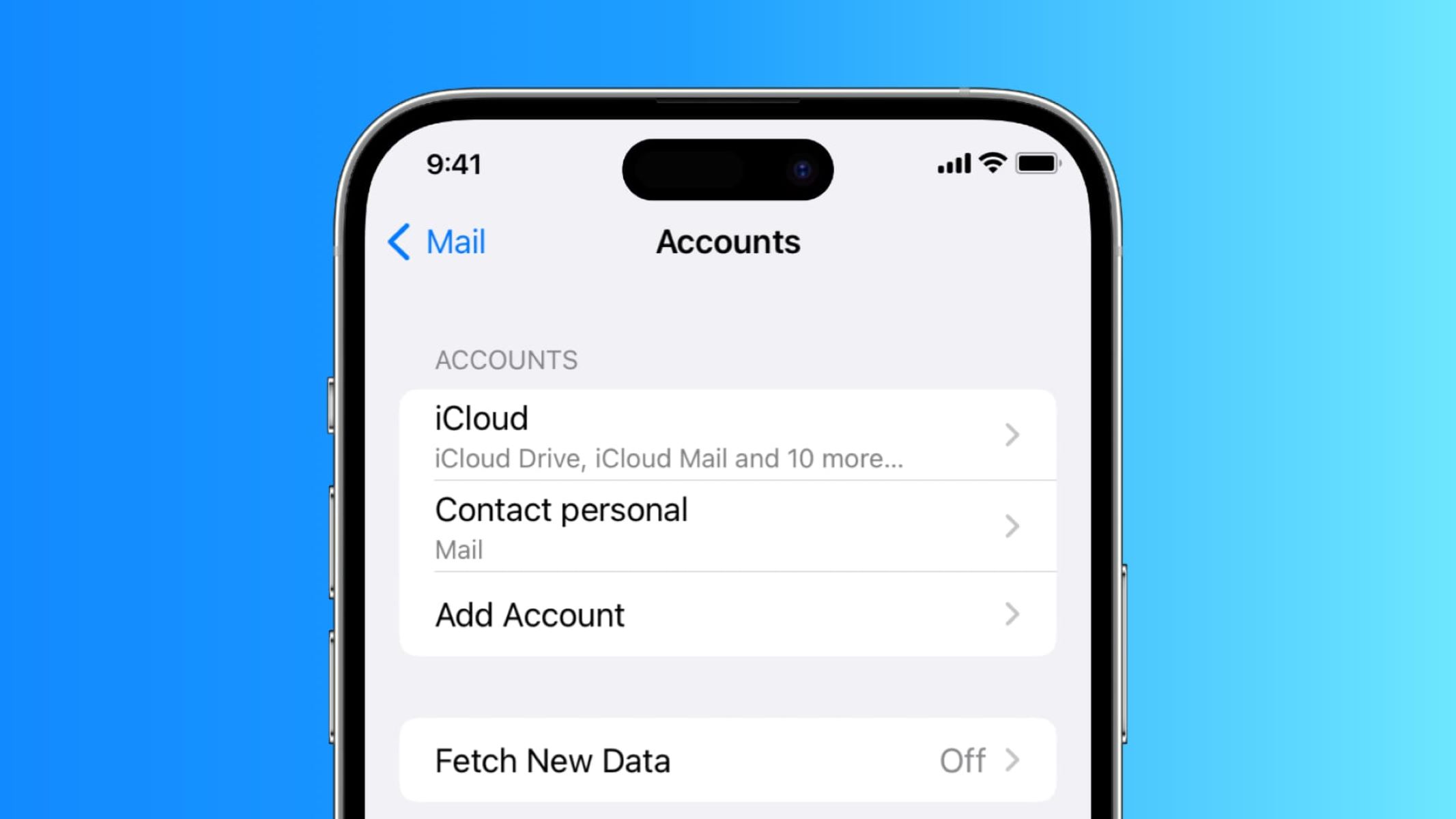 How To Add New Email To Iphone