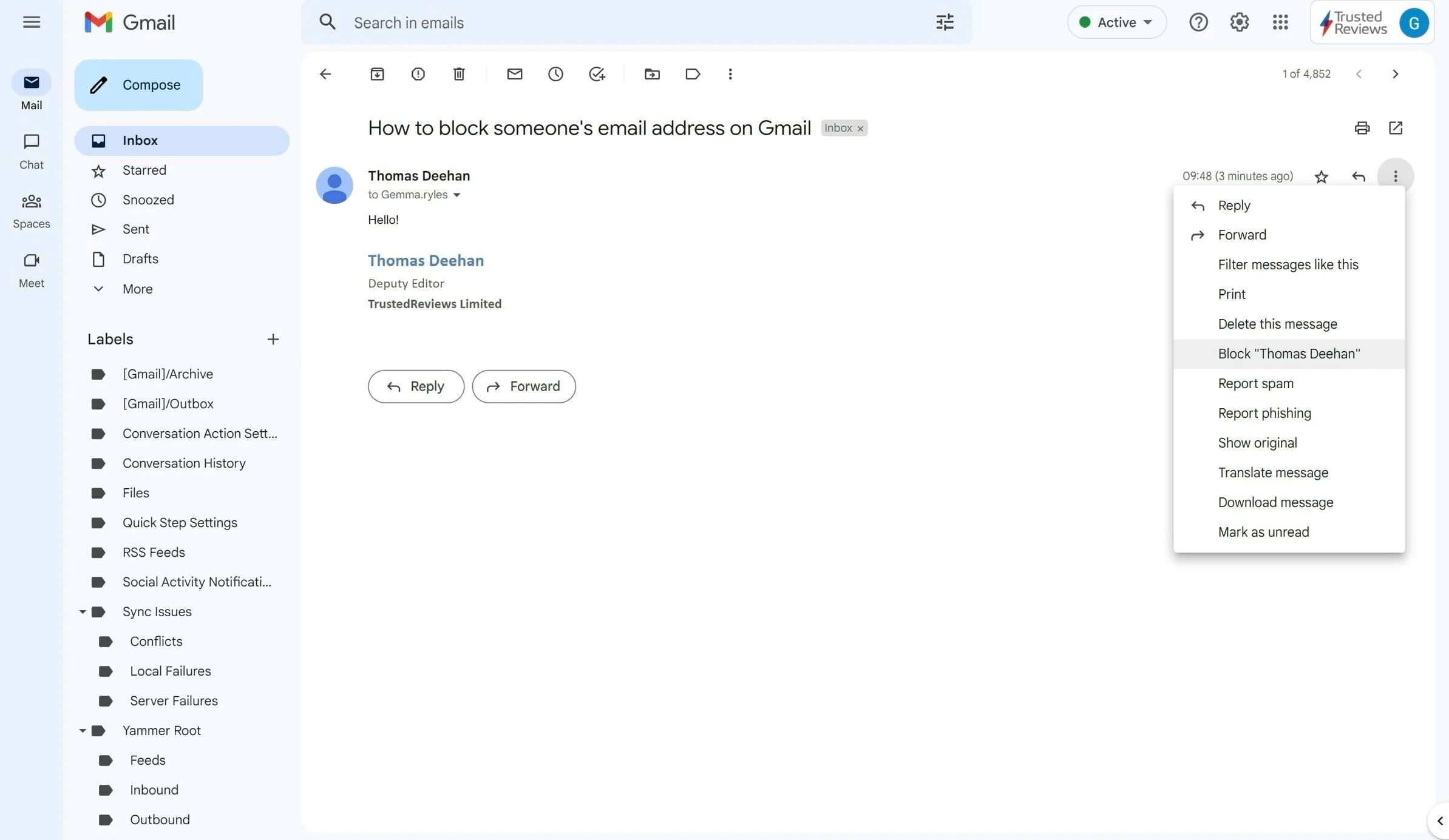 how-to-block-an-email-on-gmail