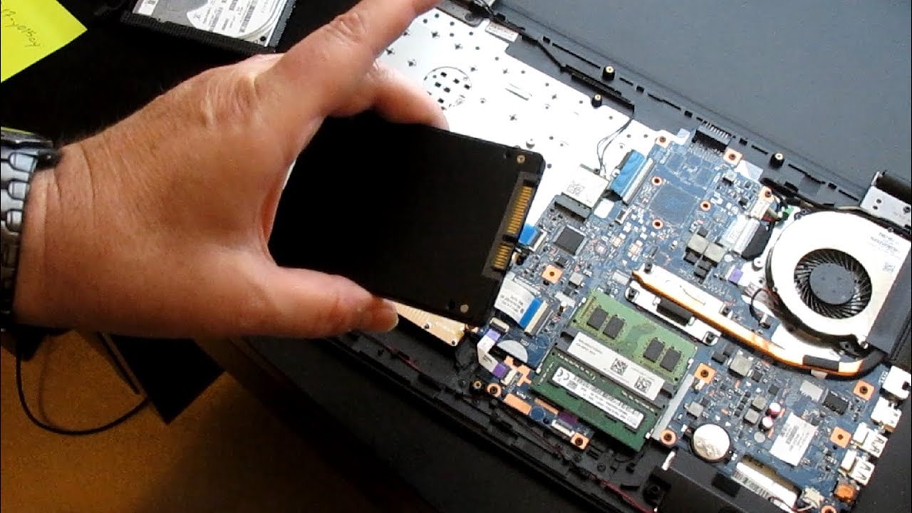 How To Change A Solid State Drive On An HP 17-B220 NR