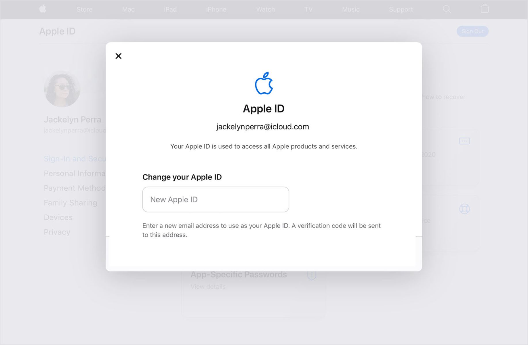 How To Change Apple ID Email