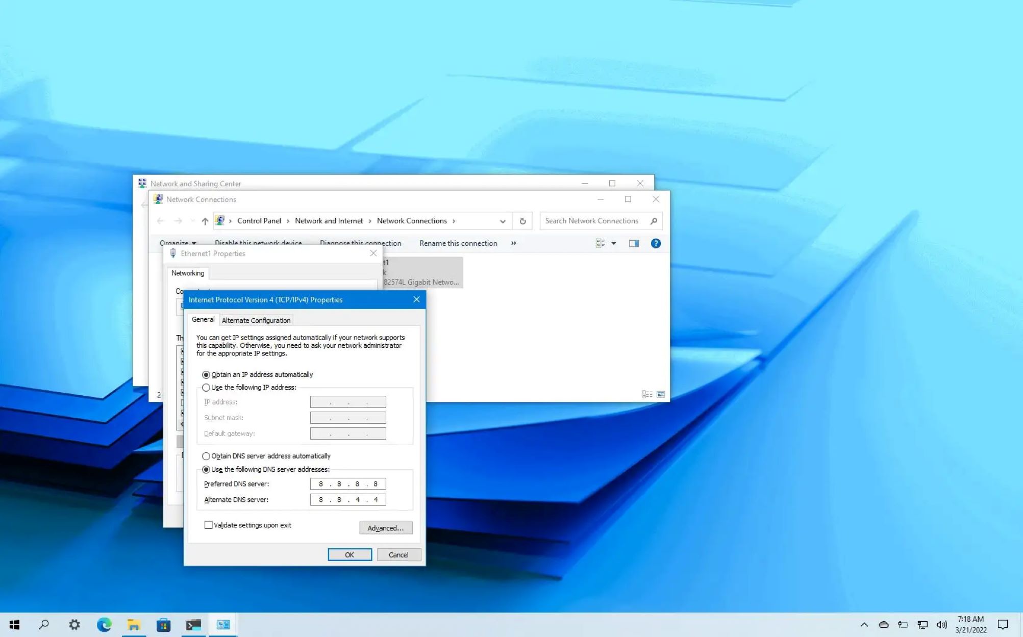 how-to-change-dns-server-on-windows-10