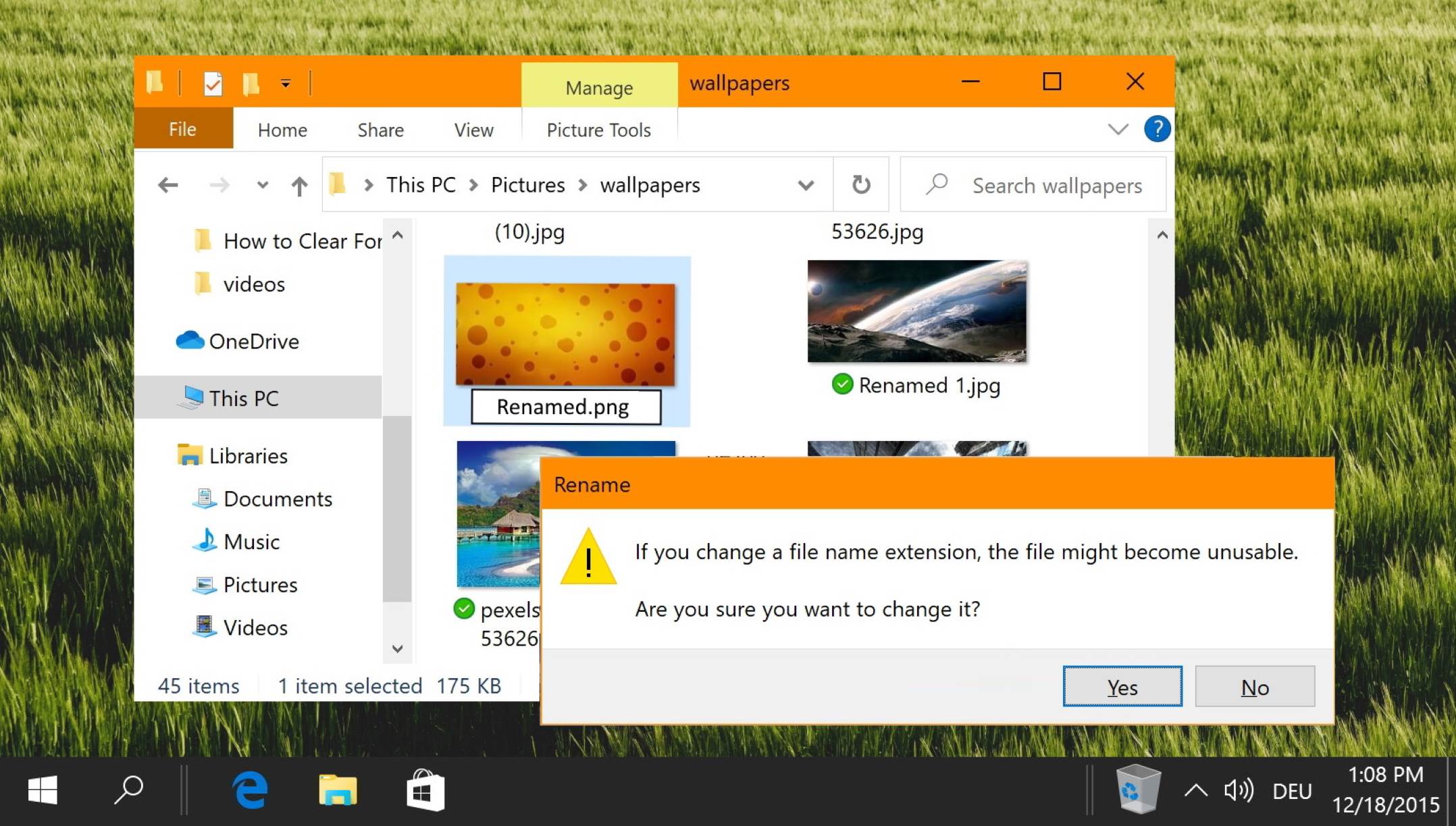 How To Change File Type On Windows 10