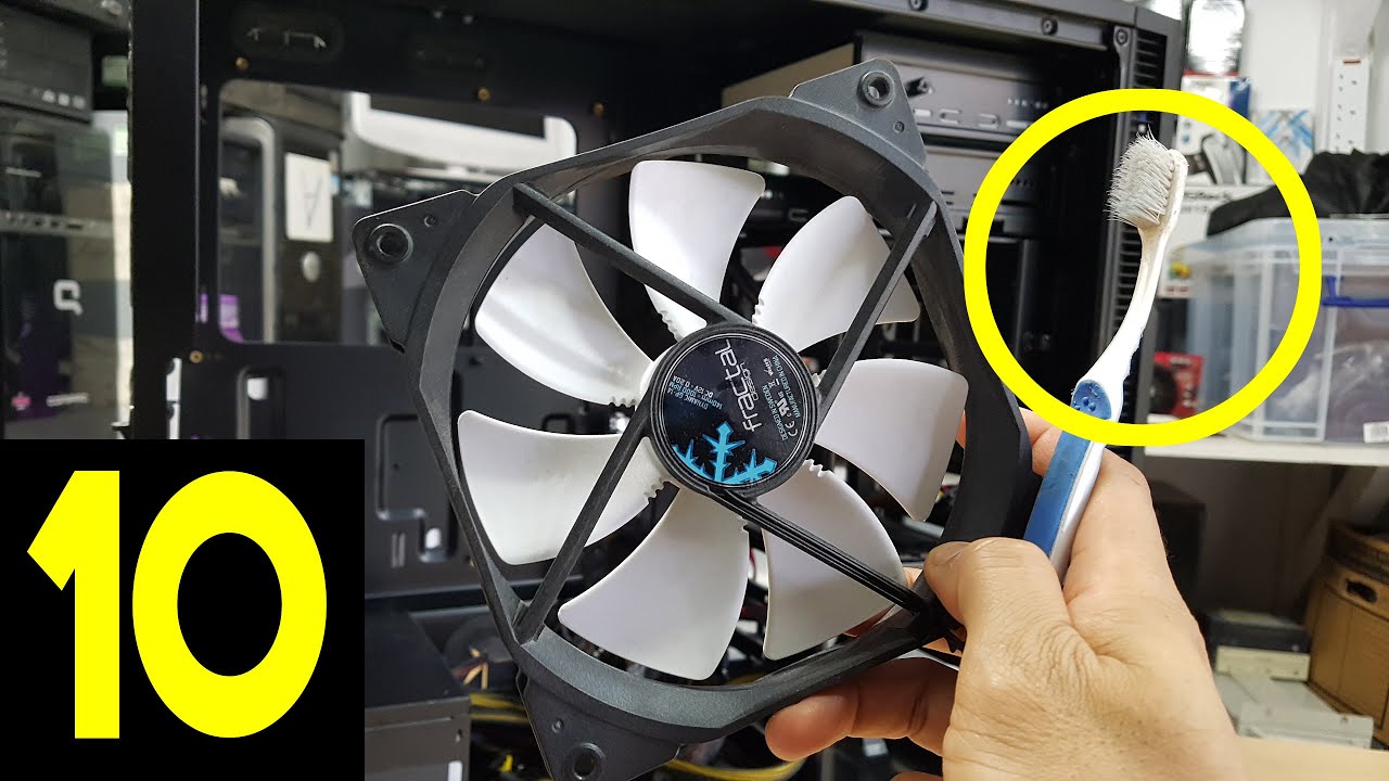 How To Clean PC Case Fans