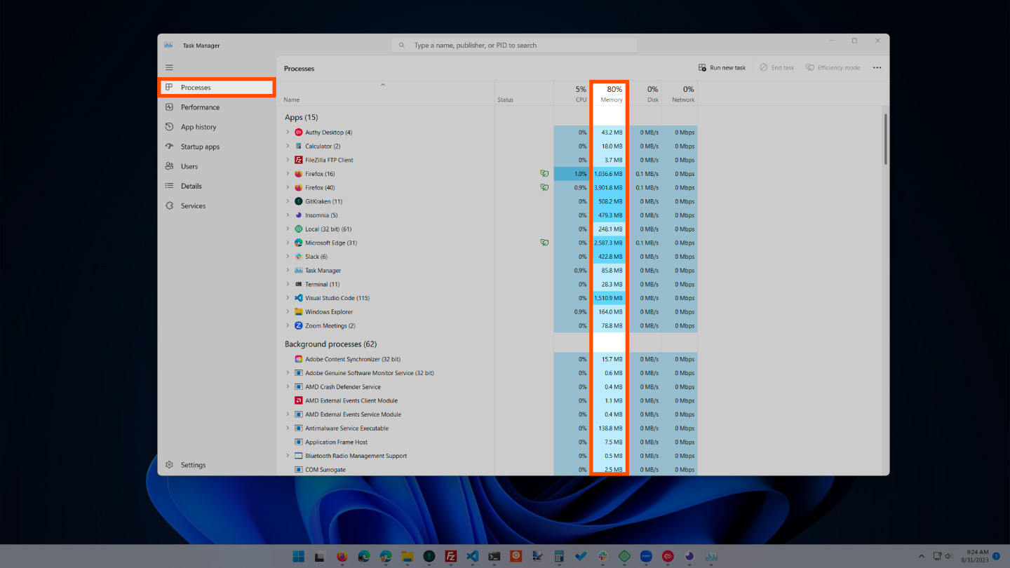 How To Clear RAM Space On Windows 7