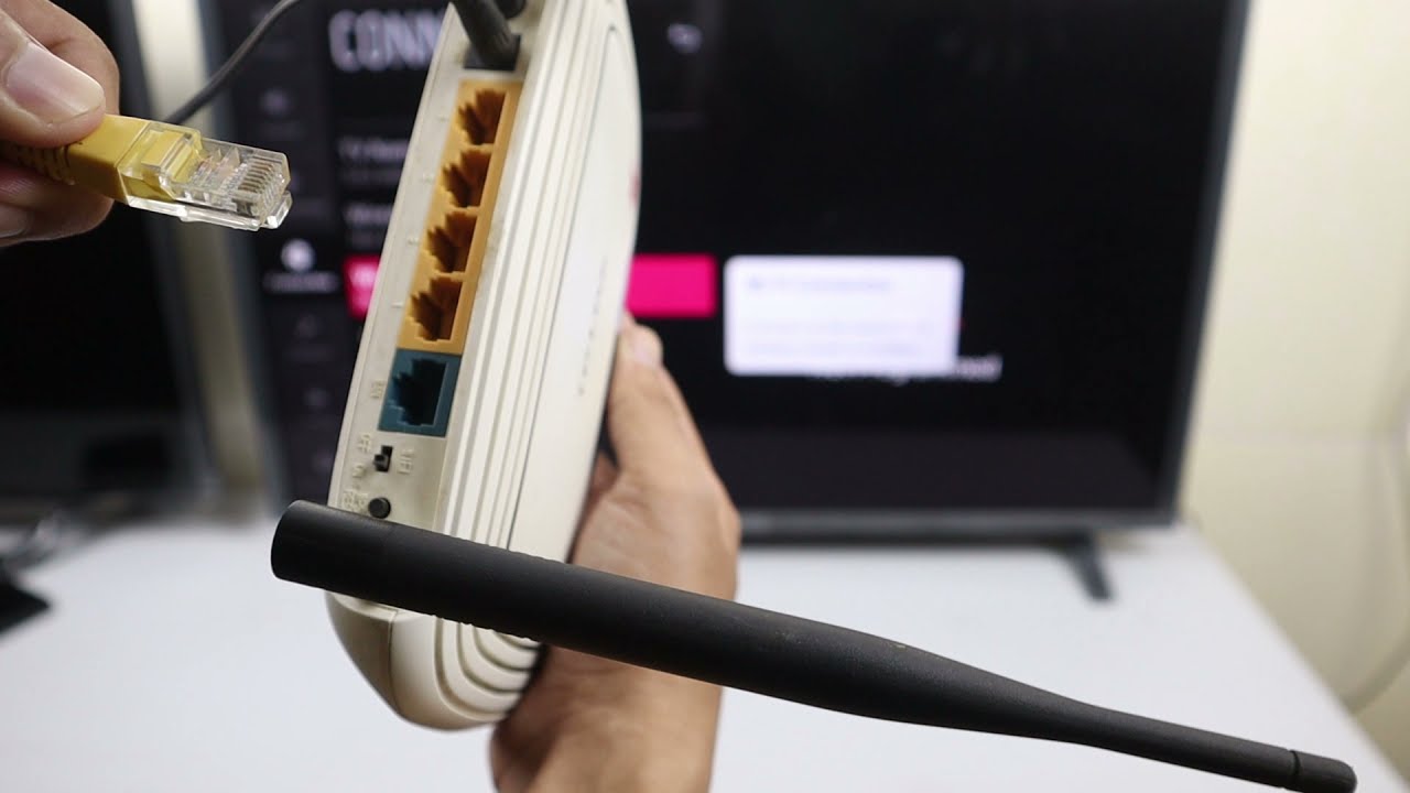 How To Connect OLED TV To The Internet