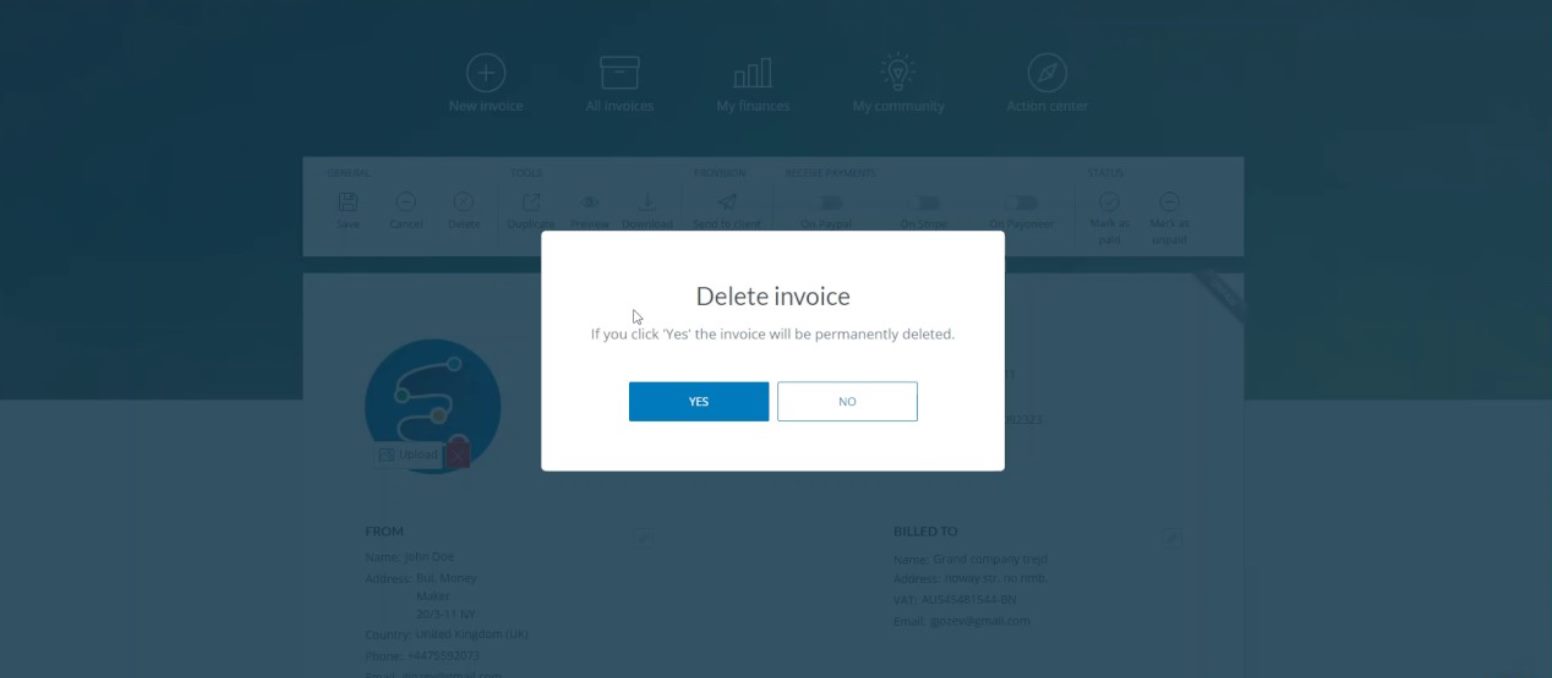 how-to-delete-an-invoice-on-paypal