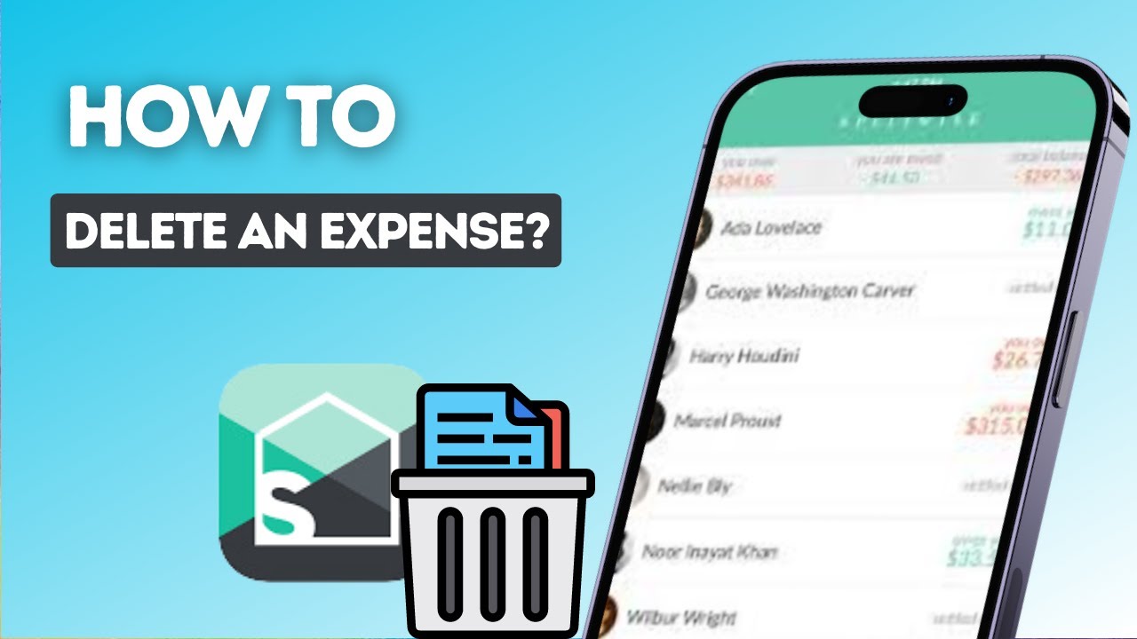 How To Delete Expenses In Splitwise