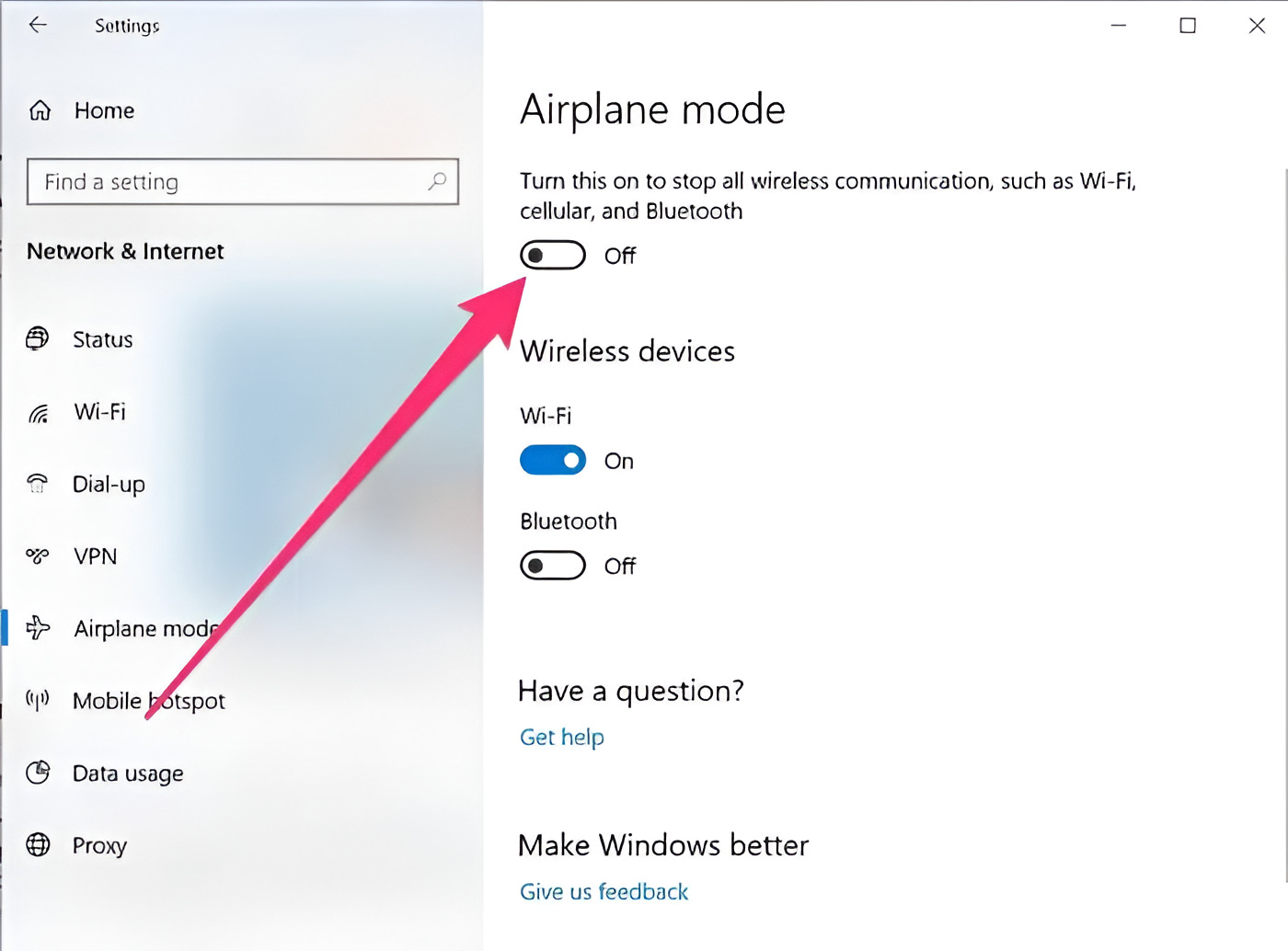 How To Disable Airplane Mode In Windows 10 On A Sony Vaio T Series Ultrabook