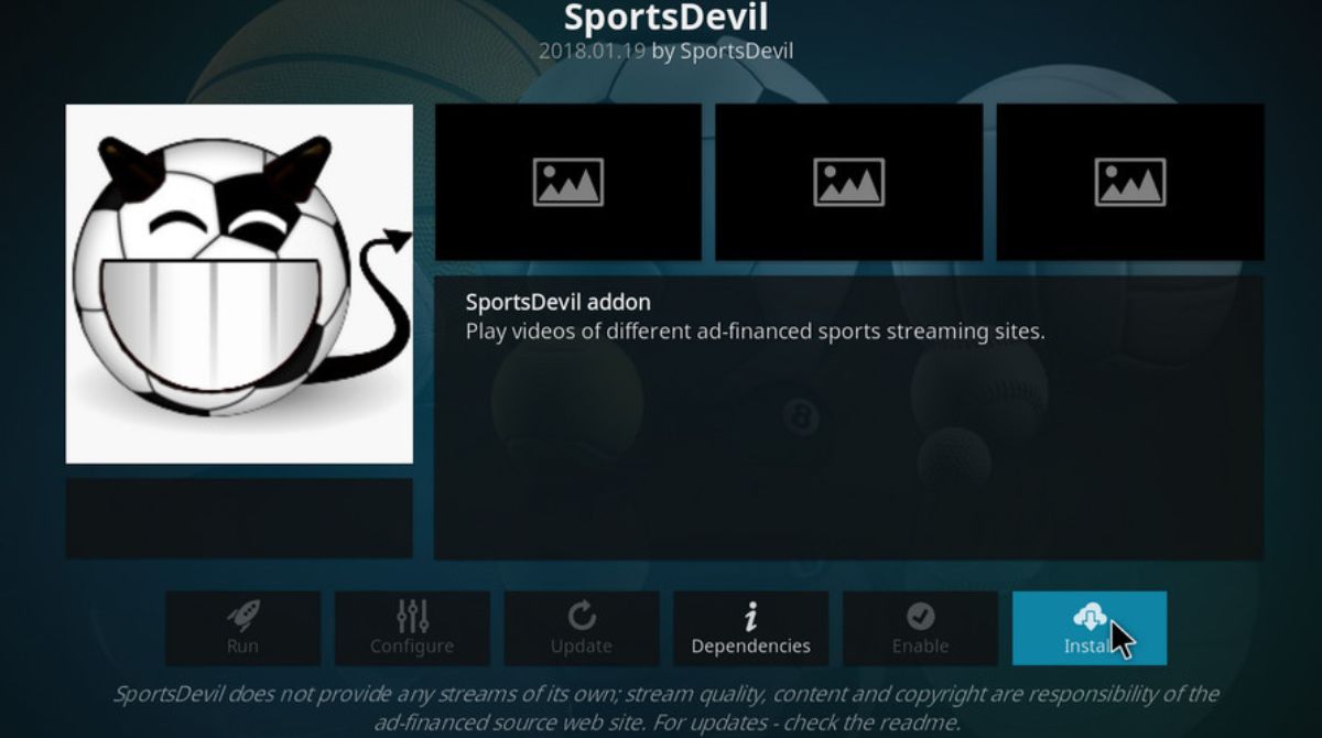 How To Download SportsDevil On Kodi Android