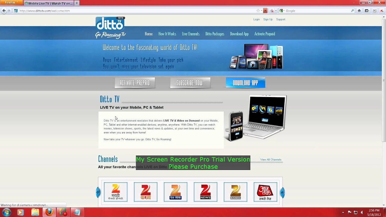 How To Download Videos From Ditto TV