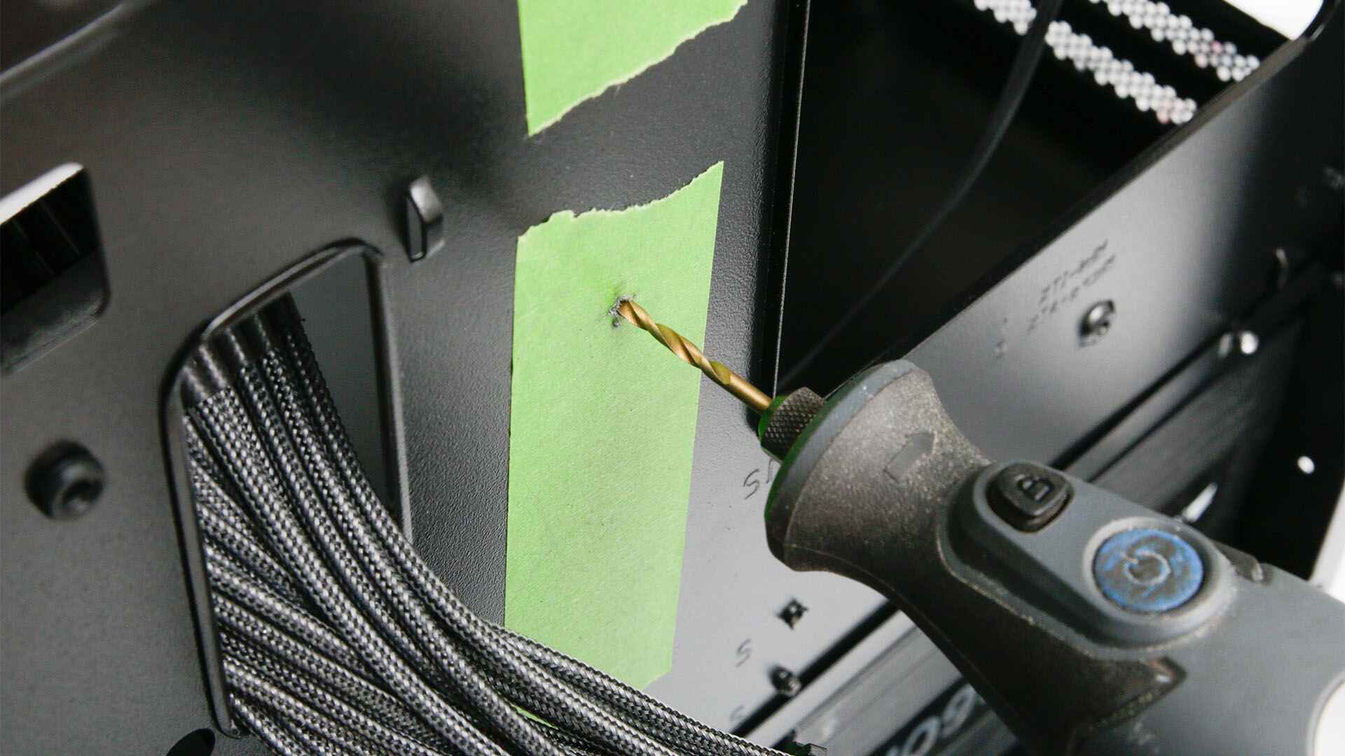 How To Drill Hole In PC Case