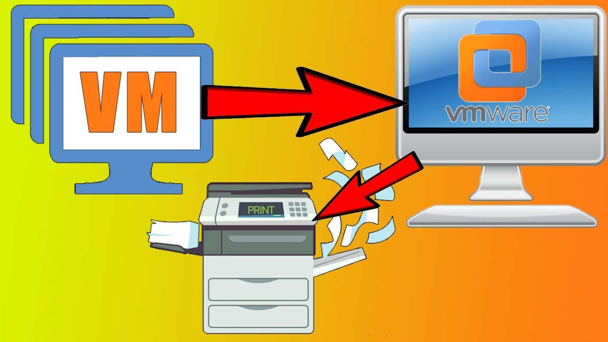 How To Enable Virtual Printer In VMware Workstation