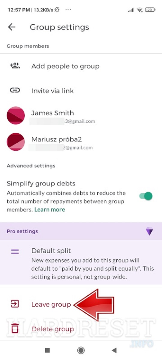 How To Exit A Group In Splitwise