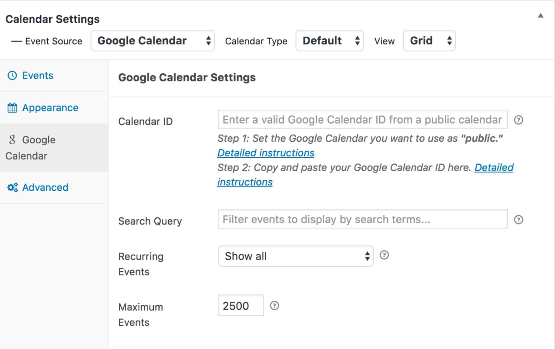 How To Find Google Calendar ID
