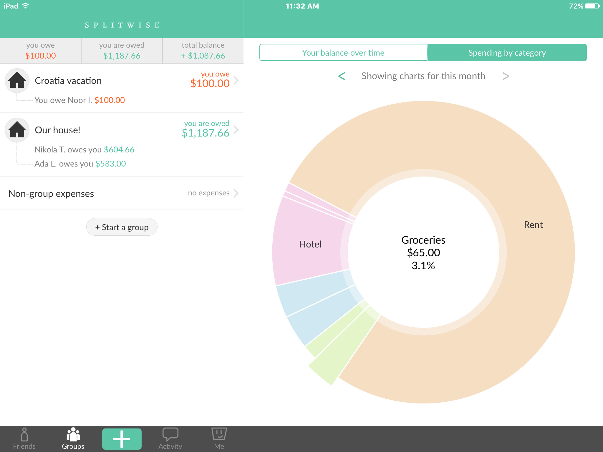 How To Find Out Monthly Expenditure On Splitwise