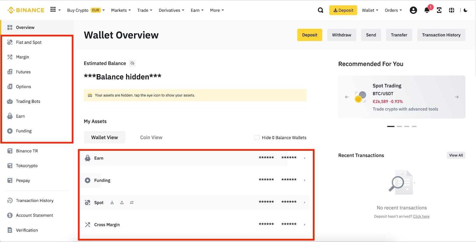 How To Find P2P Wallet On Binance