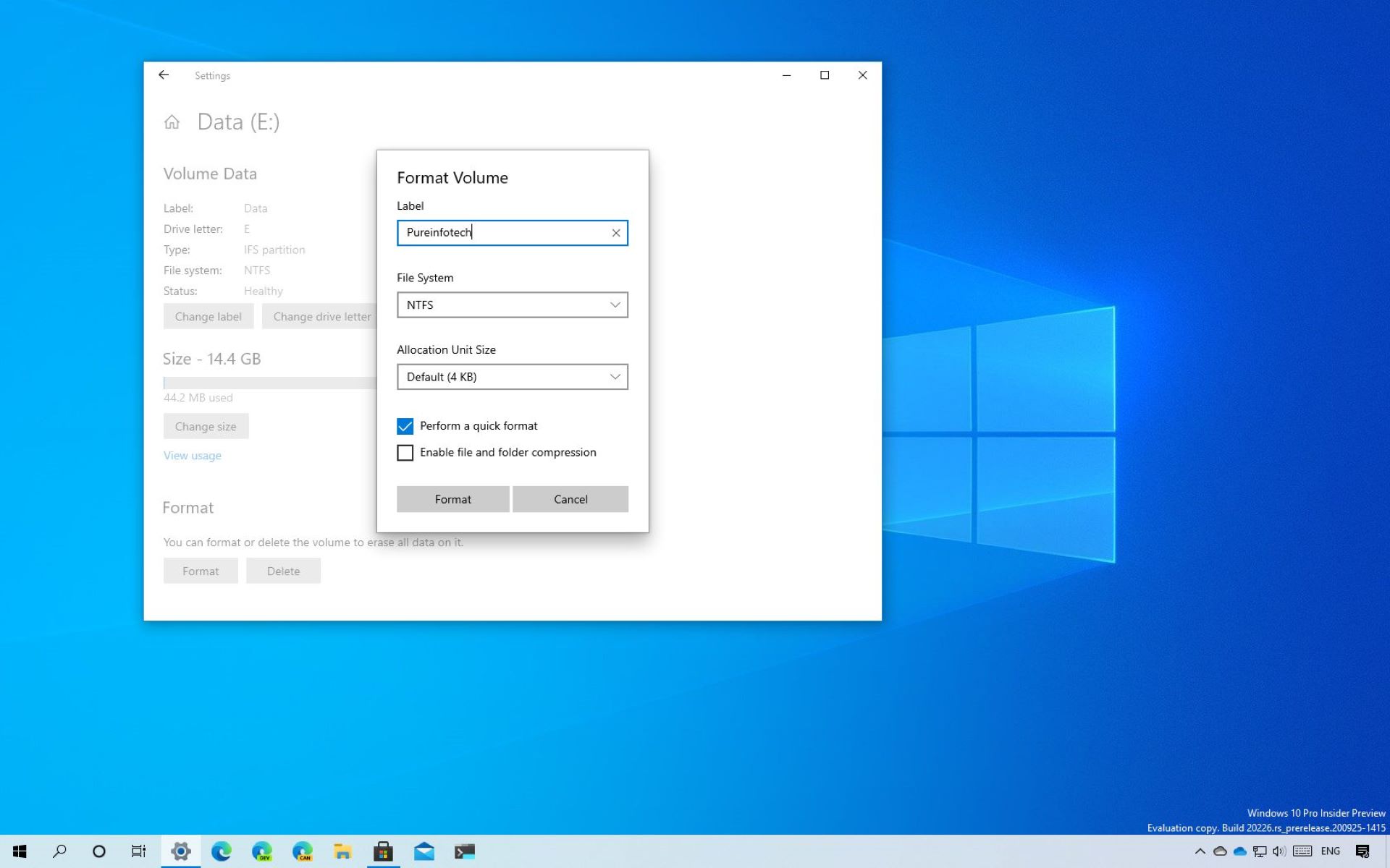 How To Format A Hard Drive On Windows 10