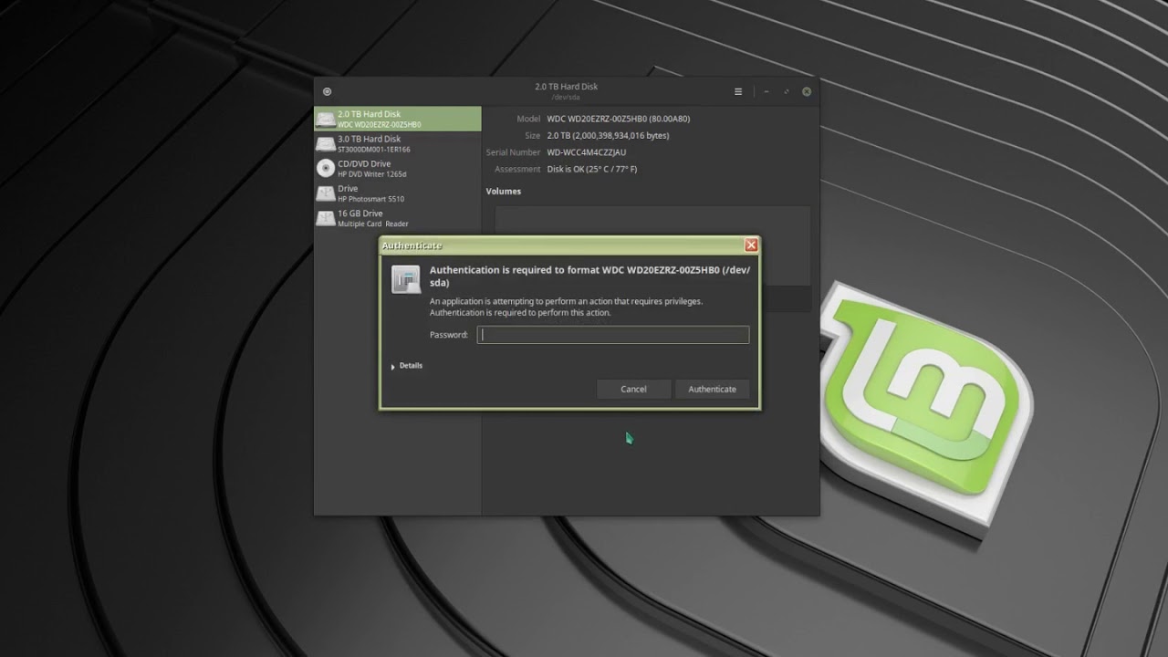 How To Format A Solid State Drive For Linux Mint