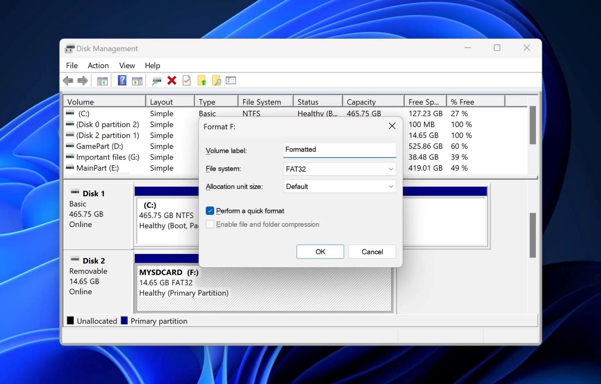How To Format The SD Card On Windows 10
