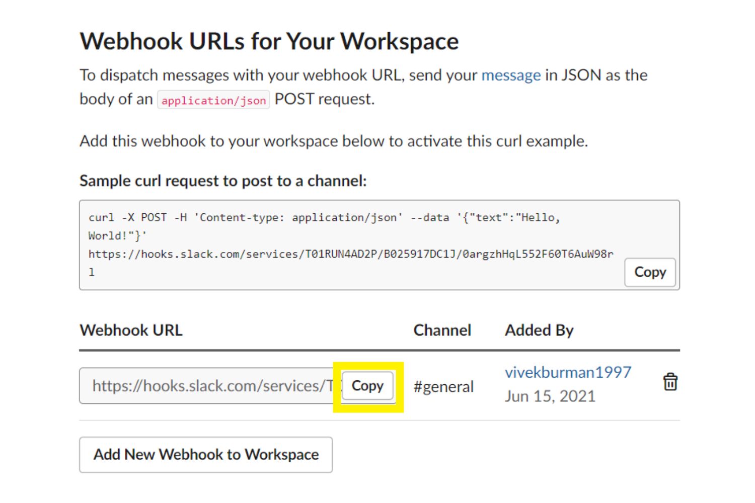 How To Get Slack Channel Webhook URL