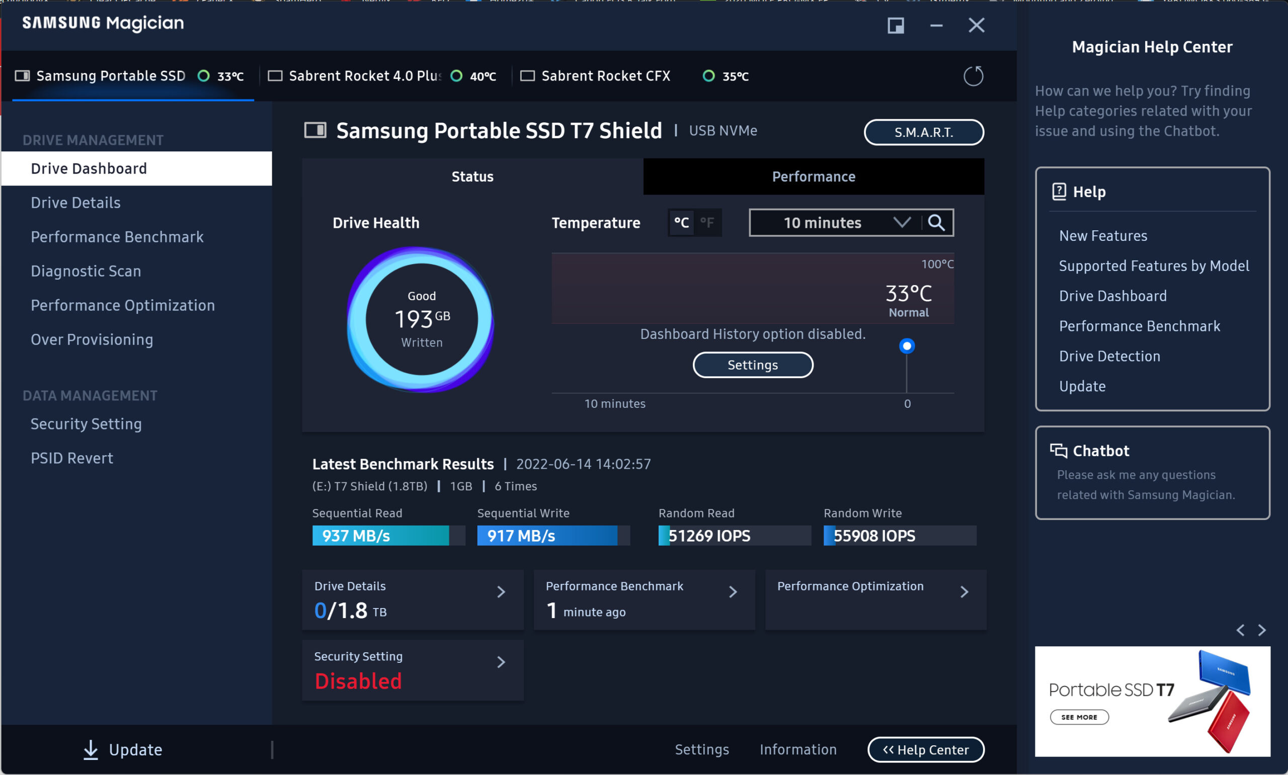 How To Go Into Samsung Portable SSD Settings