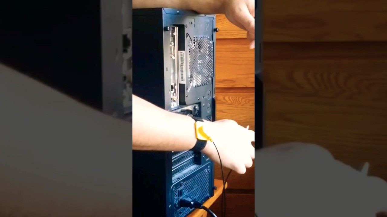 How To Ground Yourself PC Case