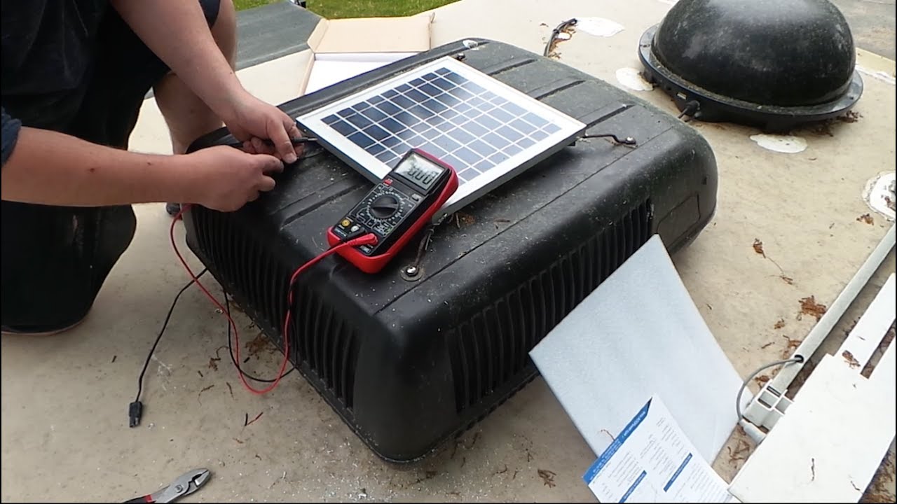 How To Install A Solar Panel Charger On An RV