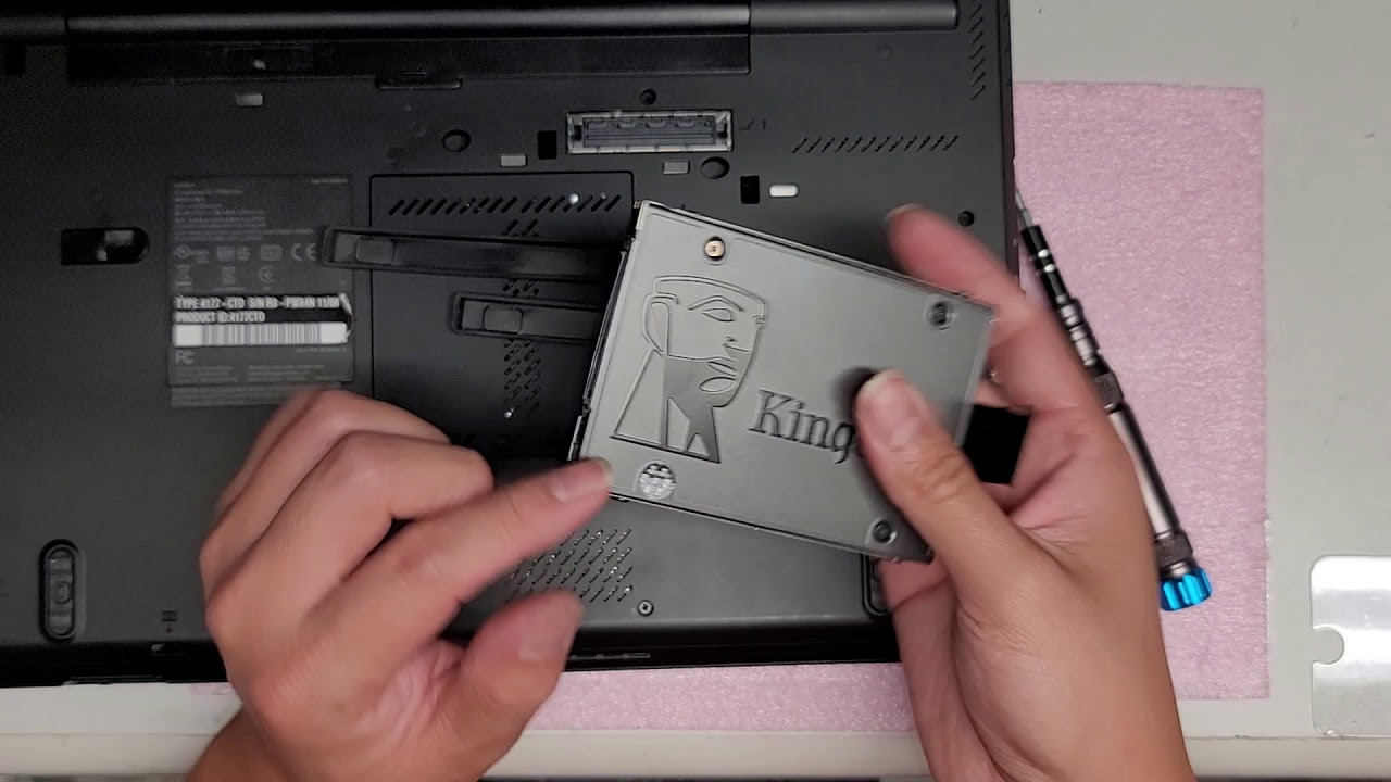 How To Install A Solid State Drive In An IBM ThinkPad T420