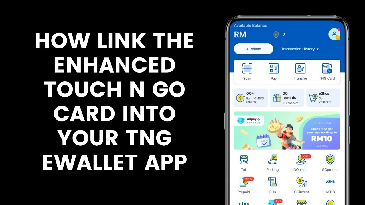 How To Link TNG Card To E-wallet