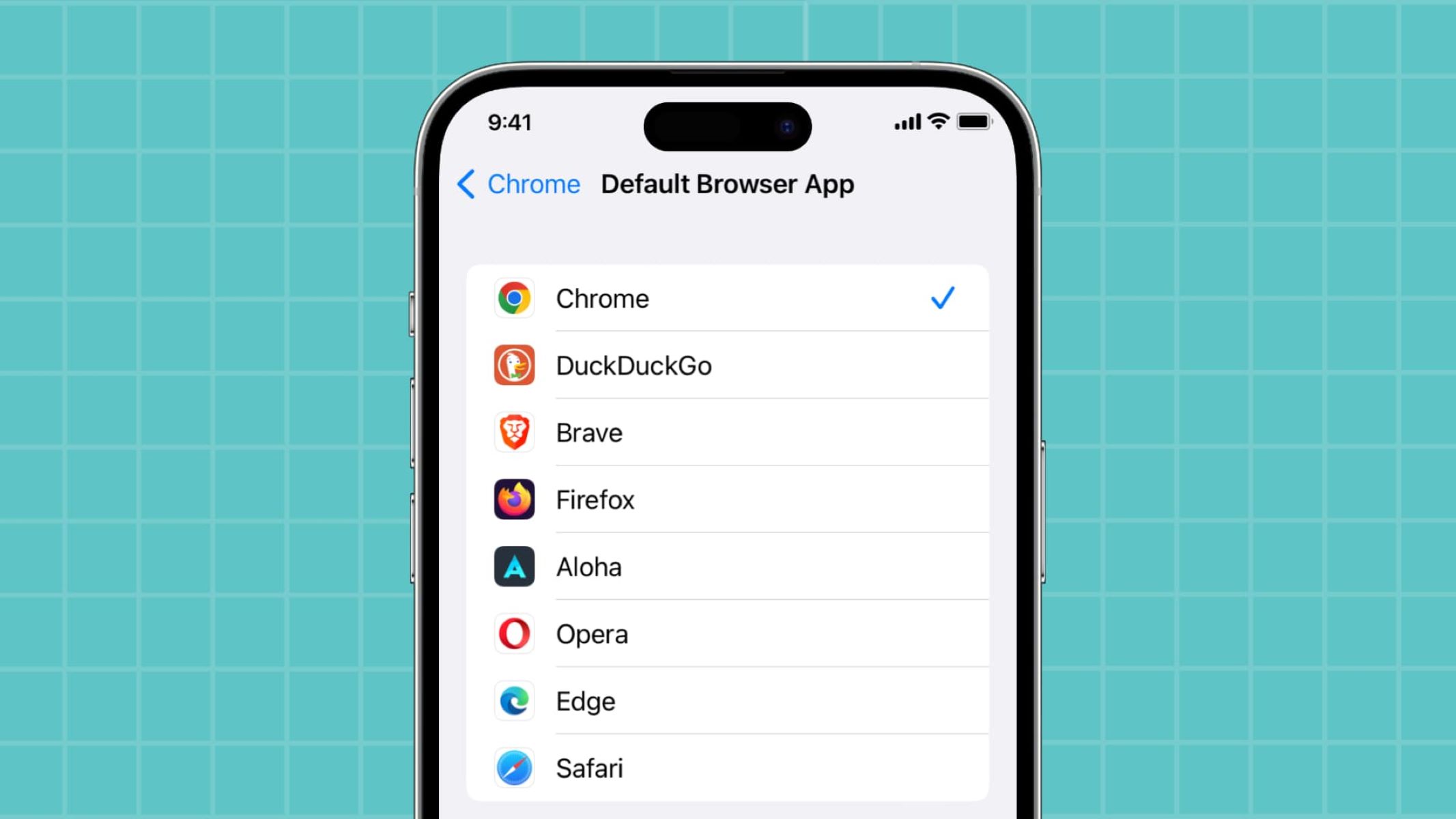 How To Make Chrome Default Browser On iPhone