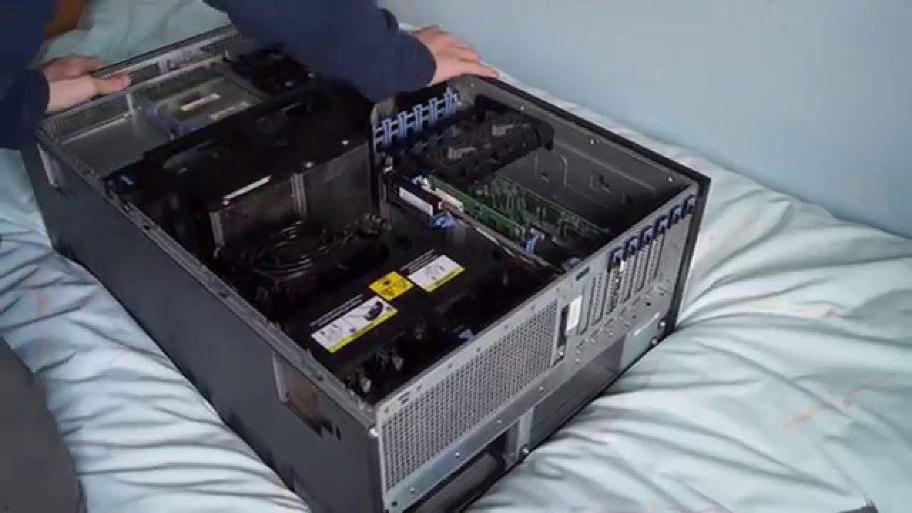 How To Mount A Dell PowerEdge 2900 On A Server Rack