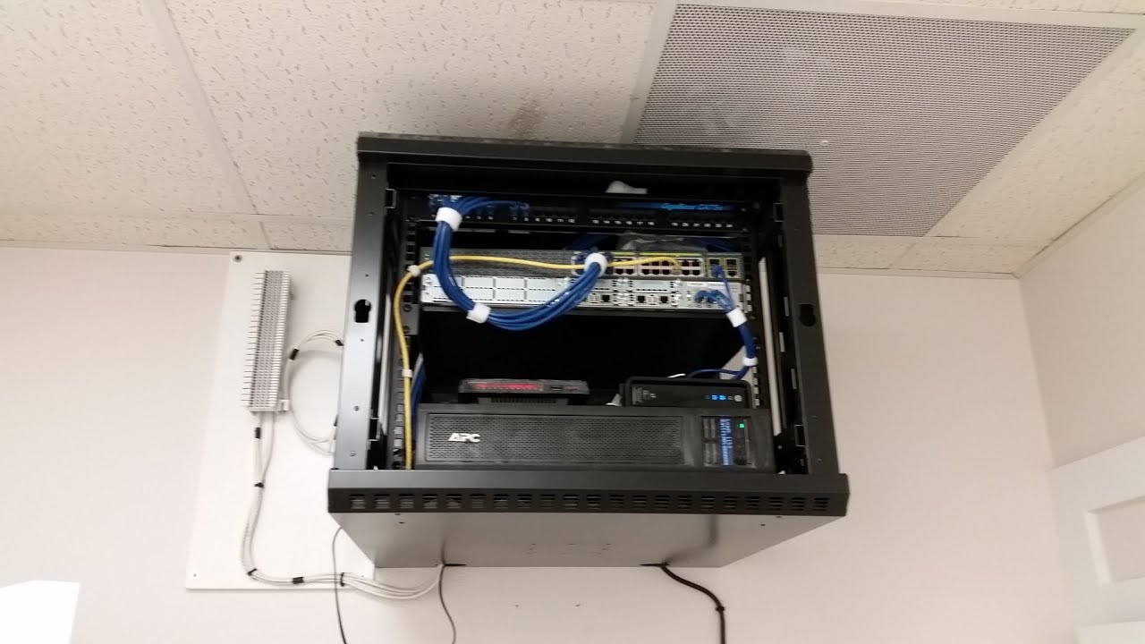 How To Mount A Wall Server Rack
