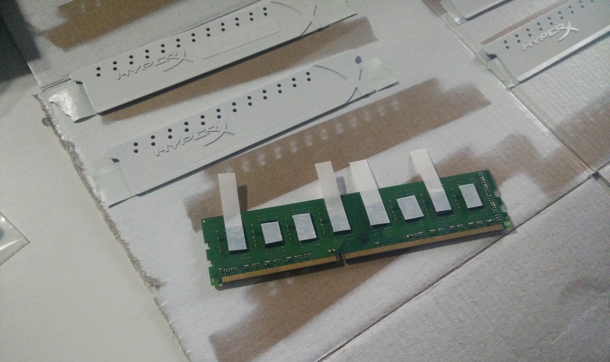 How To Paint RAM Sticks