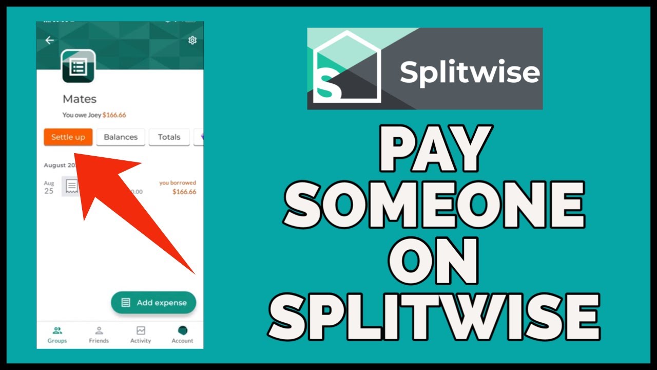 How To Pay Money In Splitwise