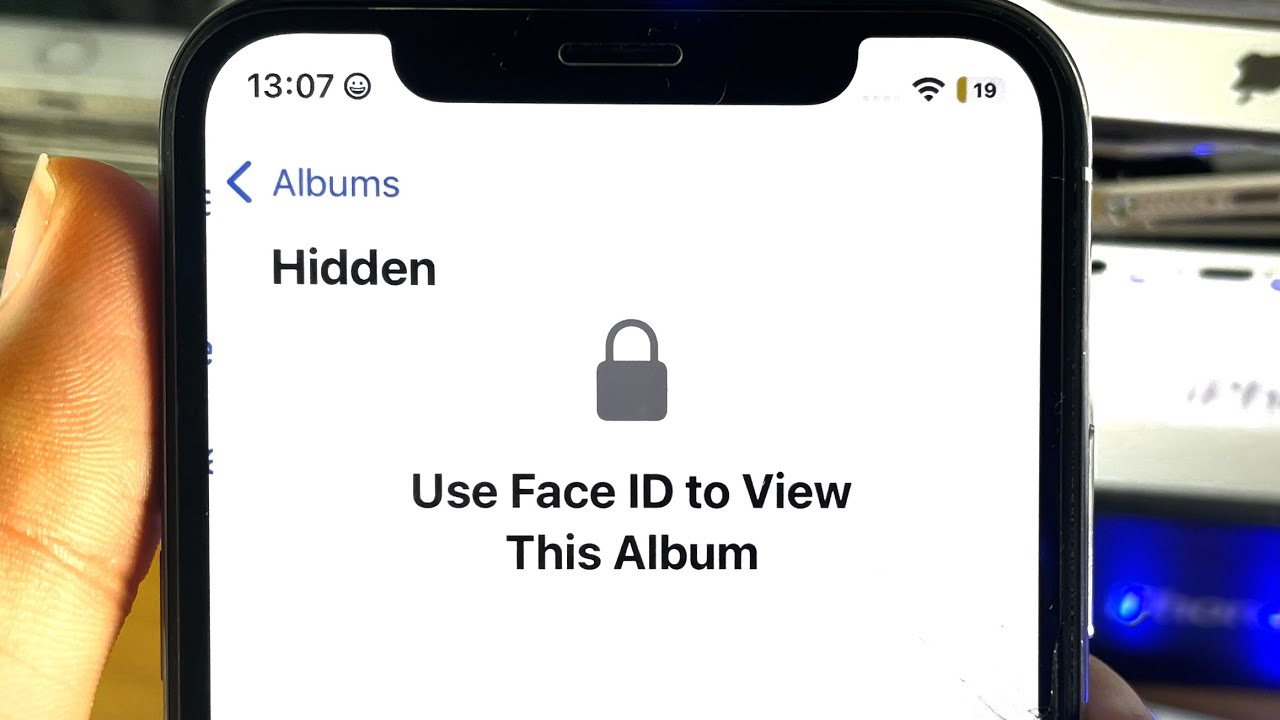 How To Put Face ID On Hidden Photos In iPhone