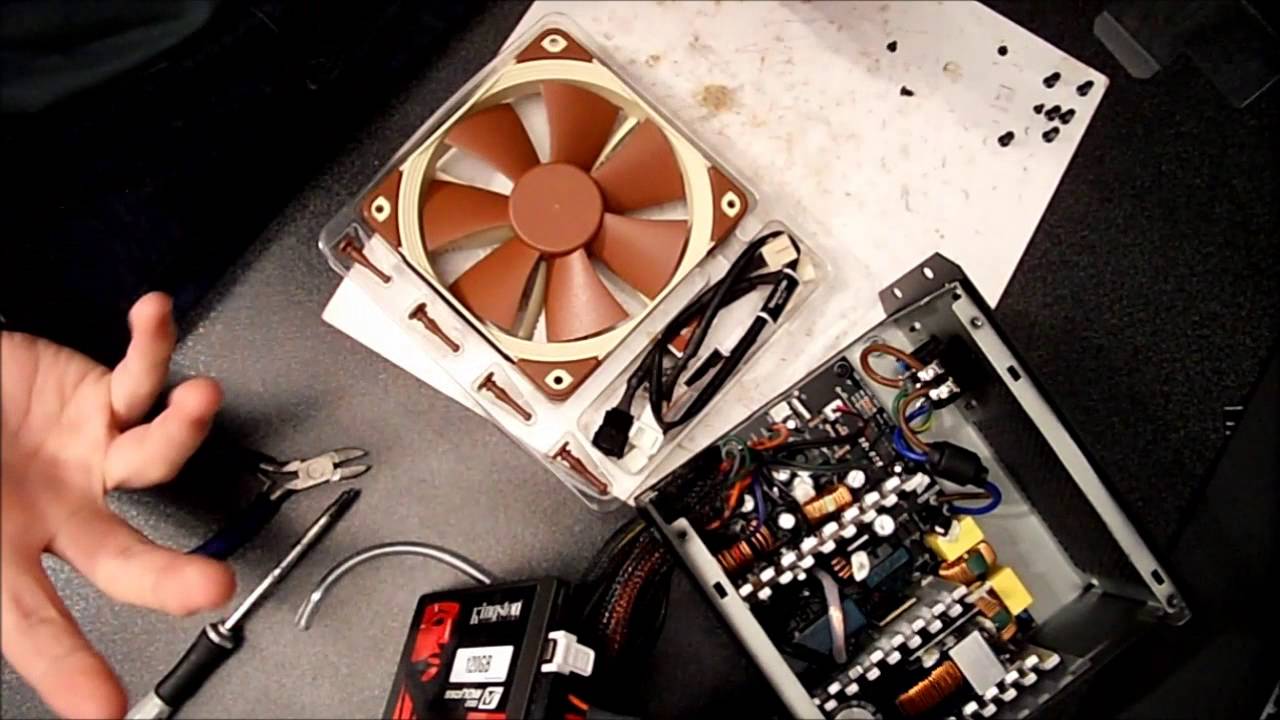 How To Replace A PSU Fan
