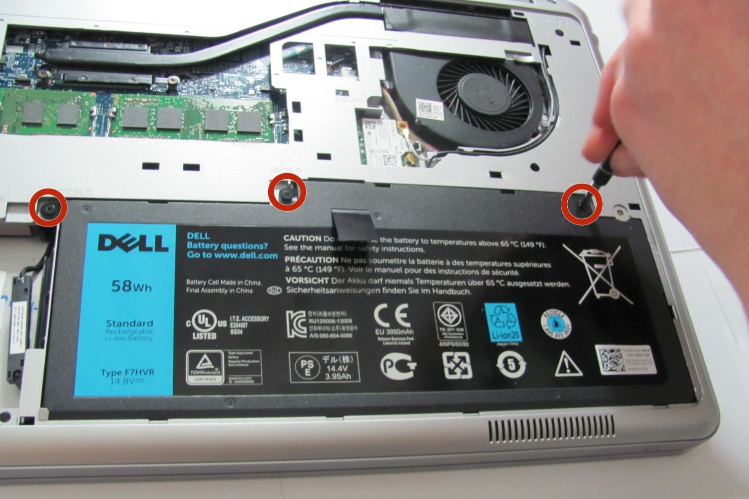 How To Replace Dell Inspiron 15Z Ultrabook Battery