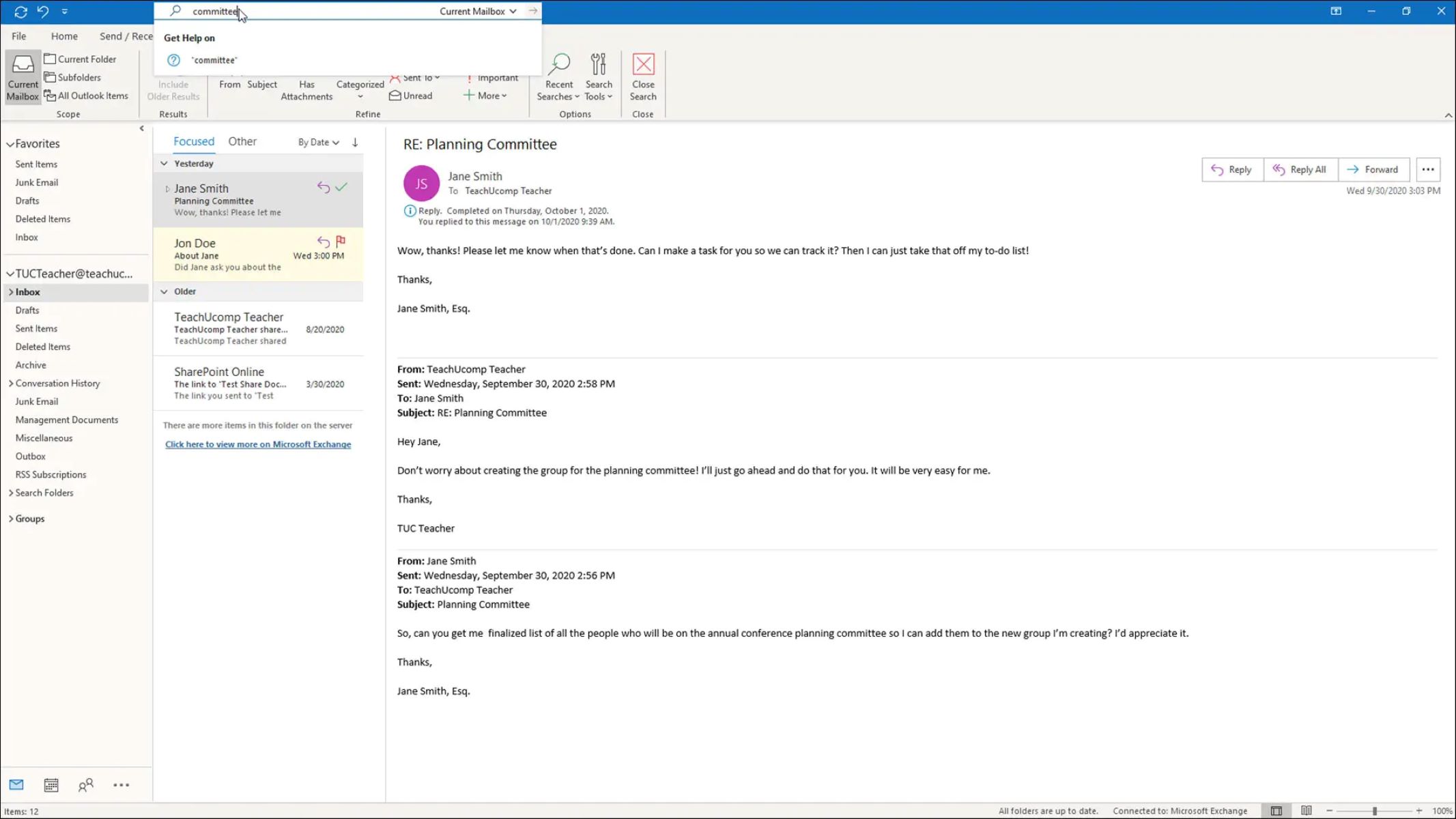 How To Search Email In Outlook