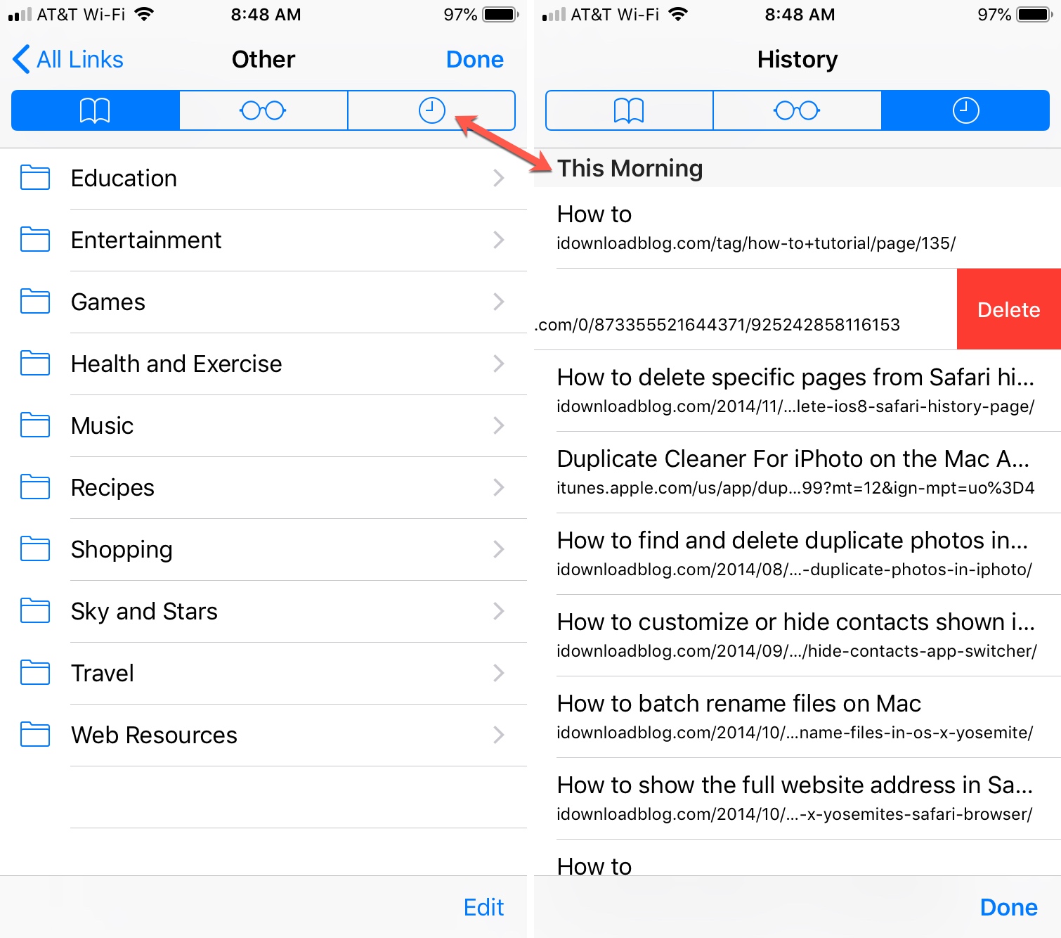 How To See Browser History On IPhone Robots