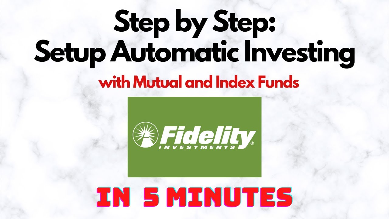 How To Set Up Recurring Investments In Fidelity