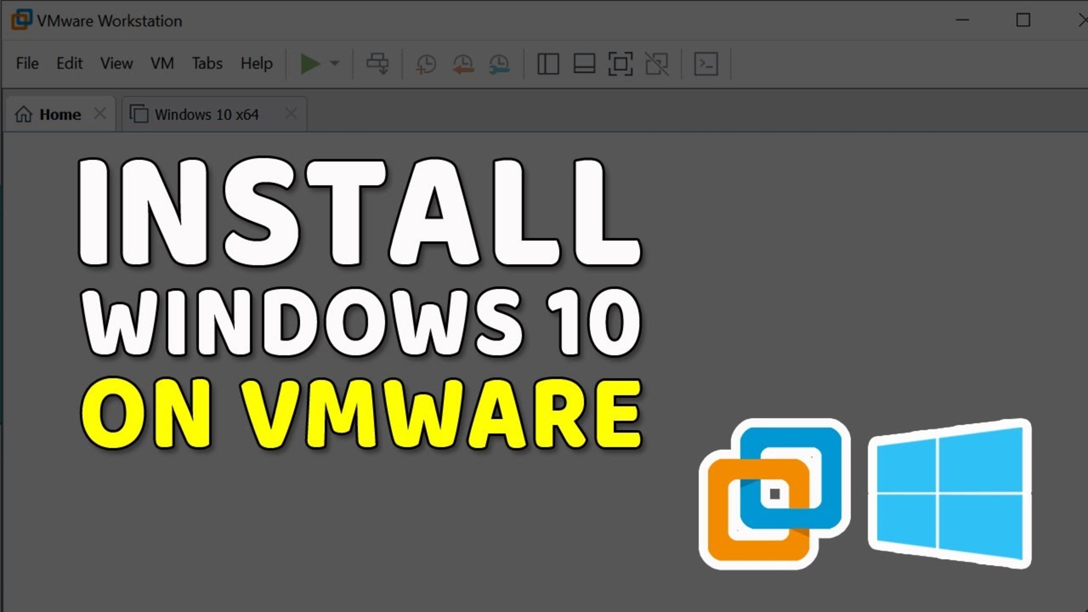 How To Set Up VM Workstation On Windows 10