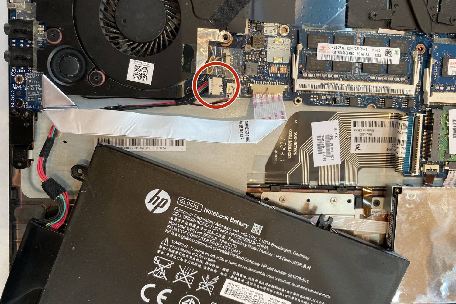 How To Take The Battery Out Of An HP Envy Ultrabook 4-1043Cl