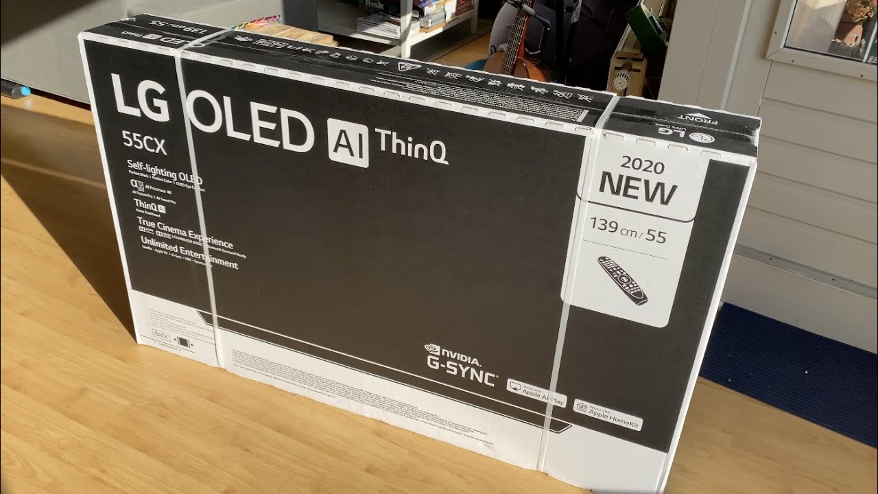 How To Take The LG OLED TV Out Of The Box