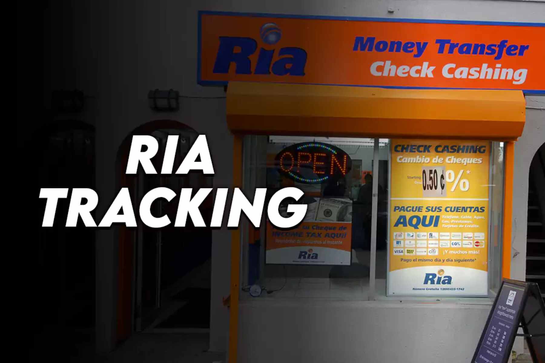 How To Track Ria Money Transfer