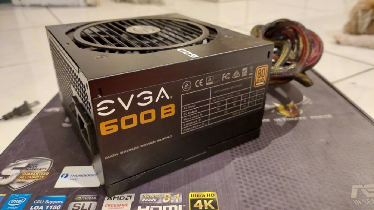 How To Turn On EVGA 600W Bronze PSU
