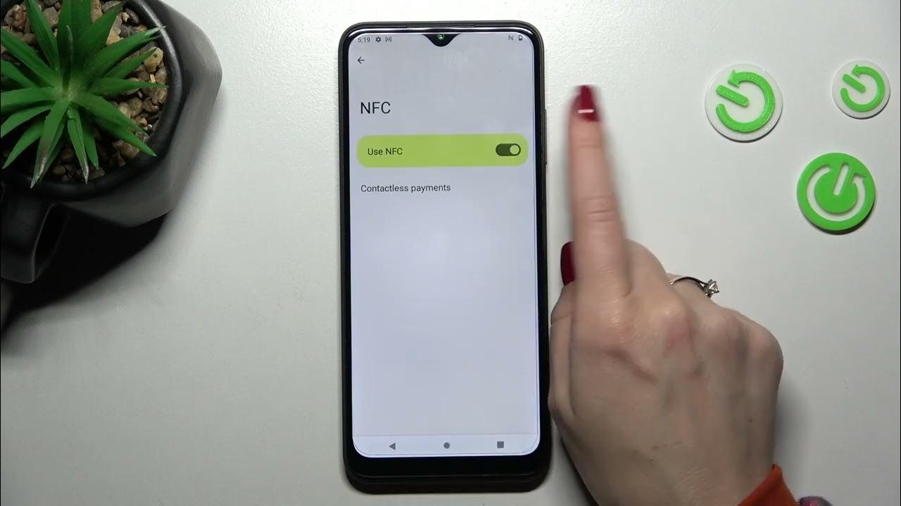 How To Turn On NFC On Revvl V