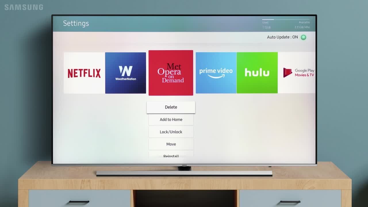 How To Uninstall Hulu App On Samsung Smart TV
