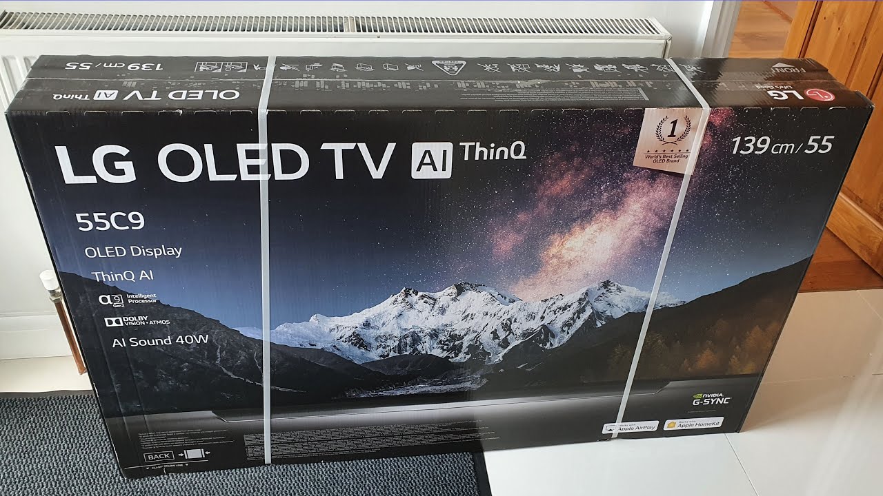 How To Unpack LG OLED TV