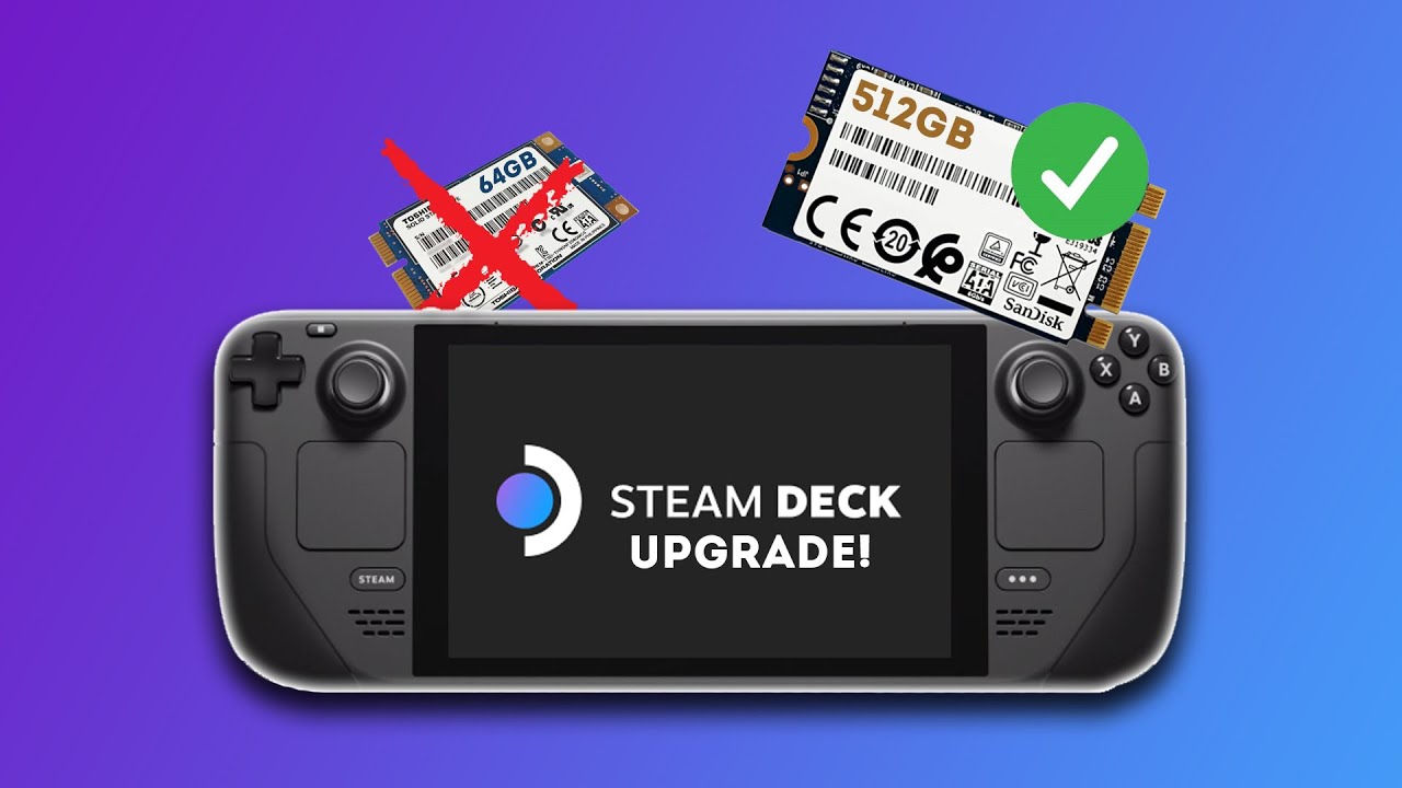 How To Upgrade Steam Deck SSD