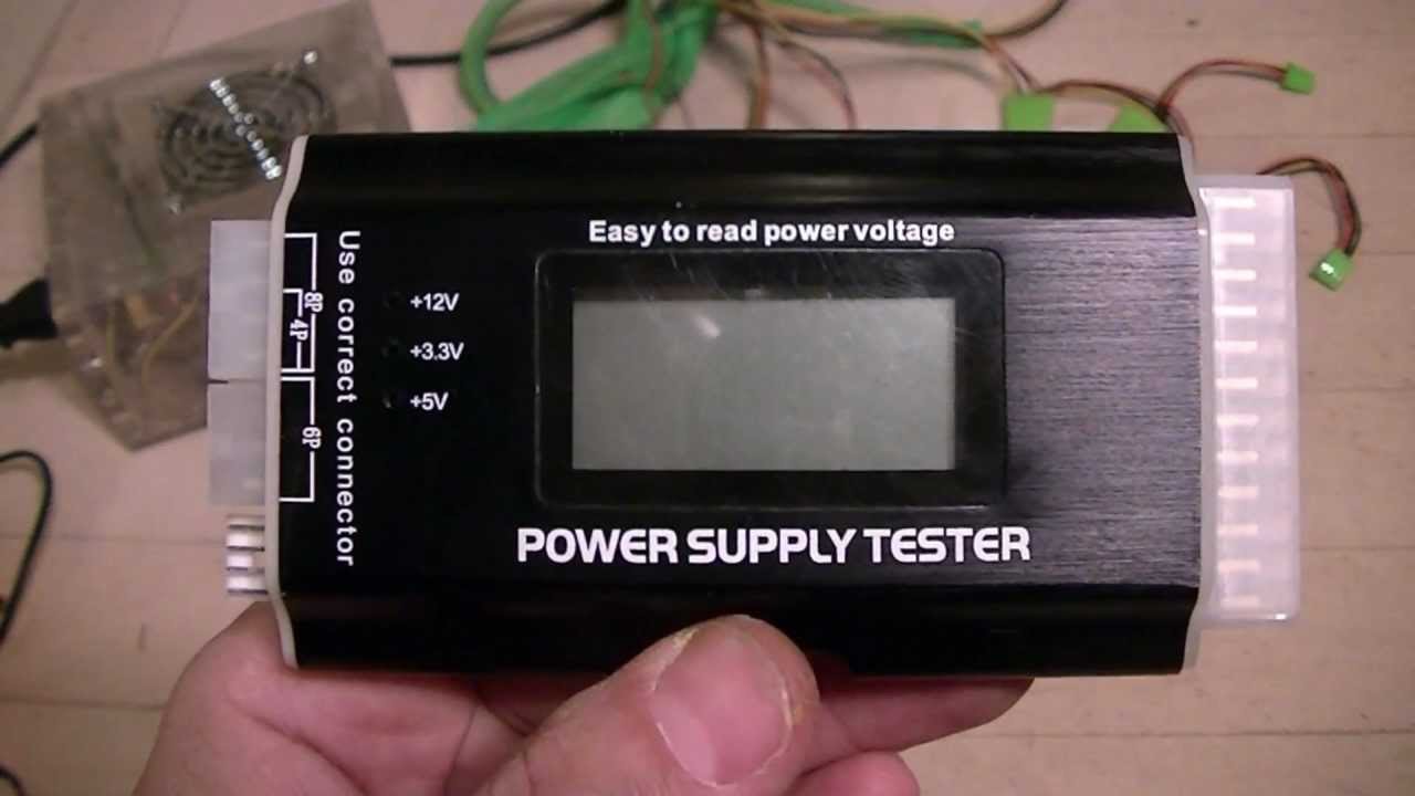 How To Use A PSU Tester
